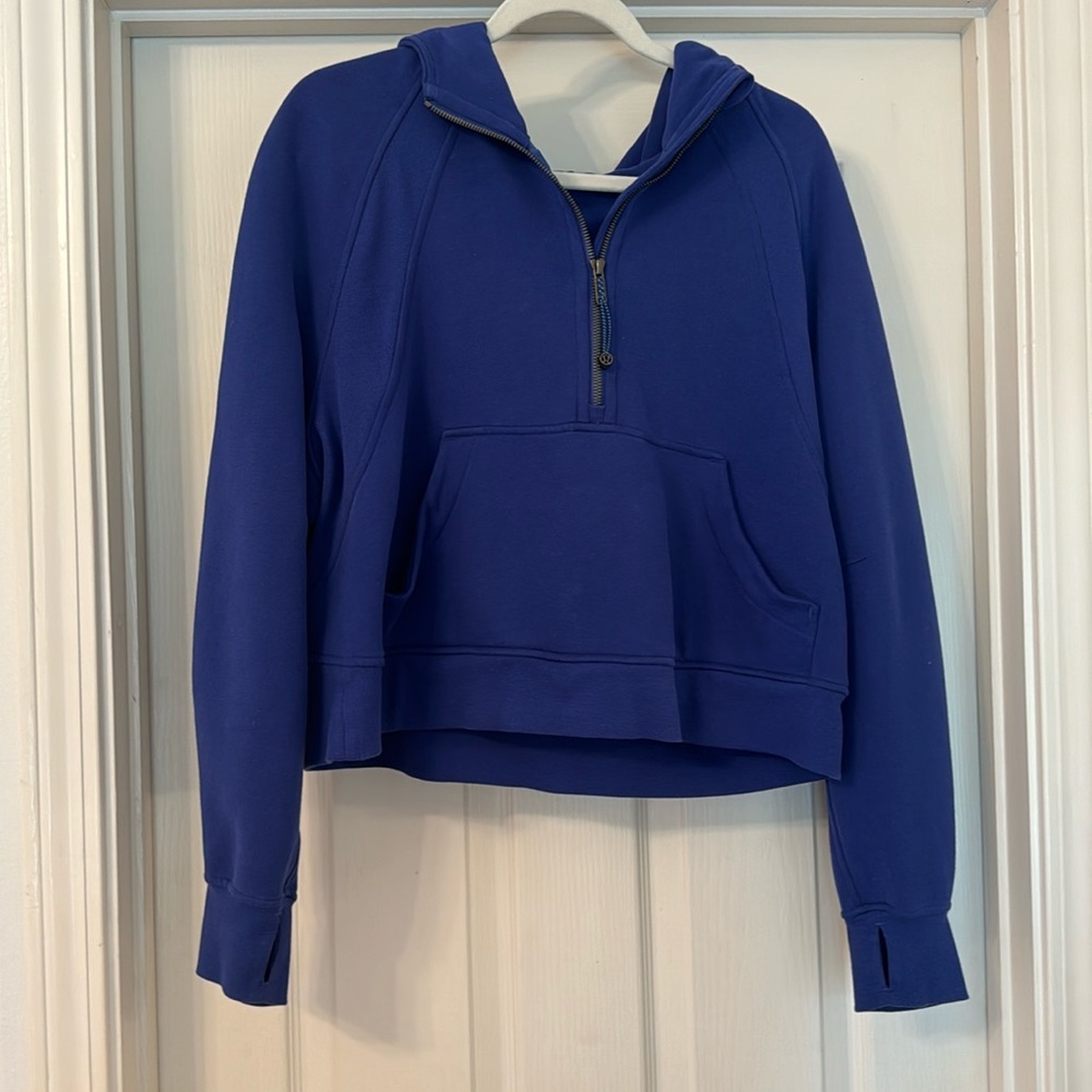 Lululemon scuba oversized 1/2 zip hoodie